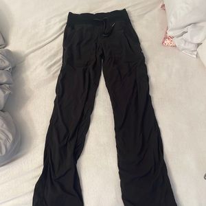 Black lululemon joggers